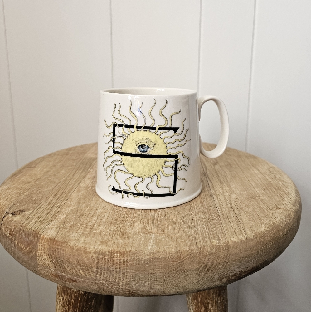 Balducci x Anthropologie S Initial Coffee Mug Limited Edition
